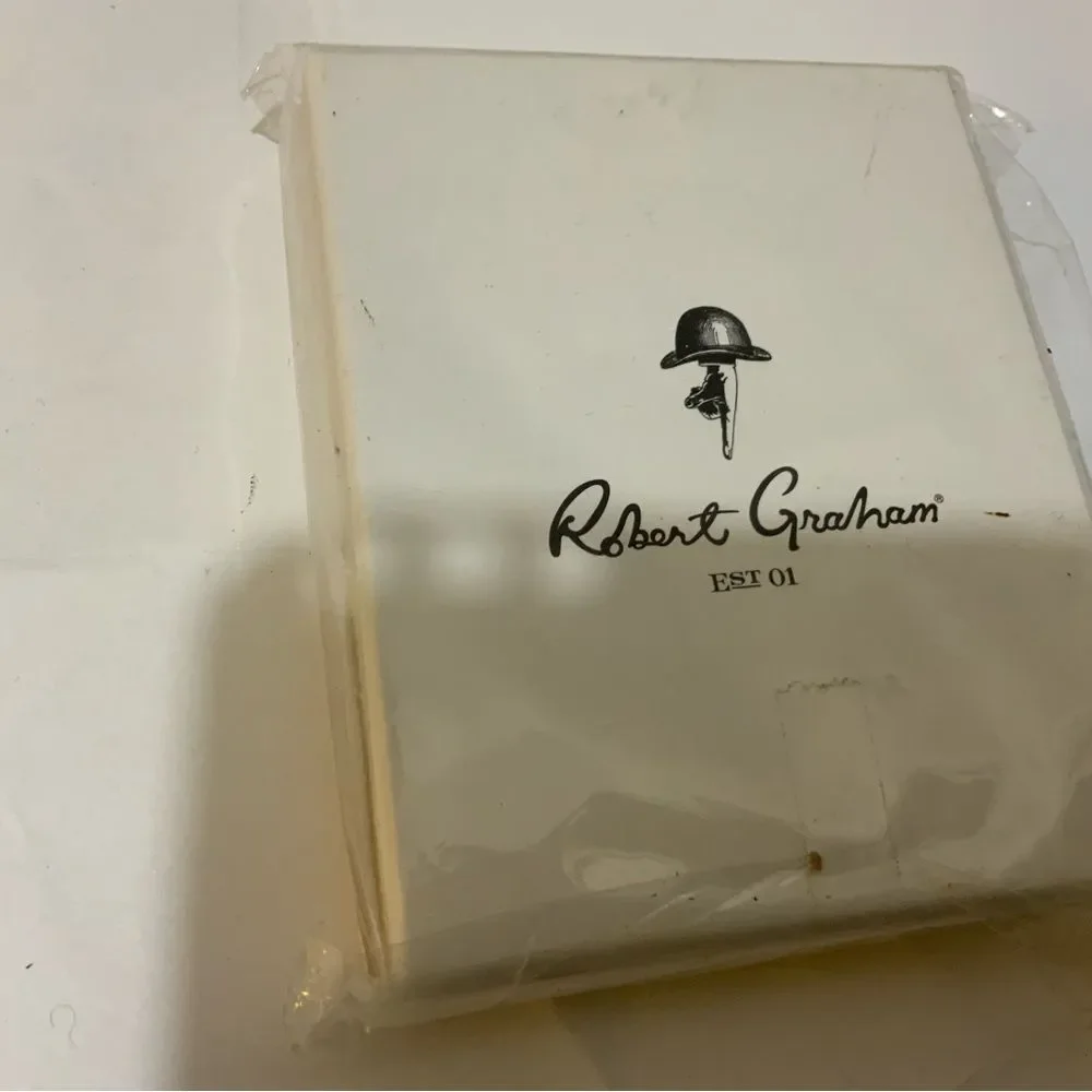 NEW! ROBERT GRAHAM Designer Leather CLARKE  Wallet.